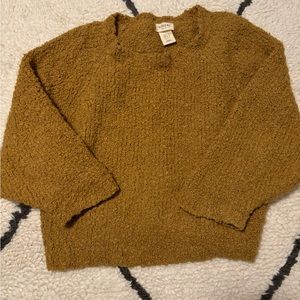 KORDAL Textured Sweater, ochre 2XL